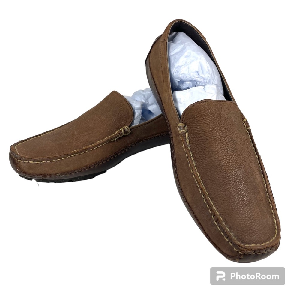 Cole Haan | Men's light brown Leather Slip On Loafers Size 8